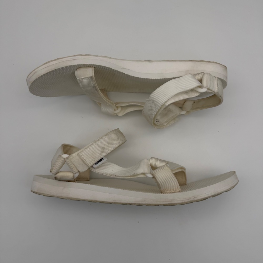 Teva Original Universal Sandals Womens 10 White Hiking Outdoors